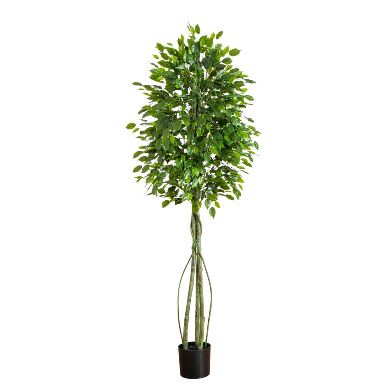 6.5ft. UV Resistant Artificial Ficus Tree (Indoor/Outdoor)